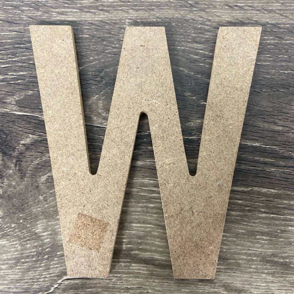 Craft Letter W